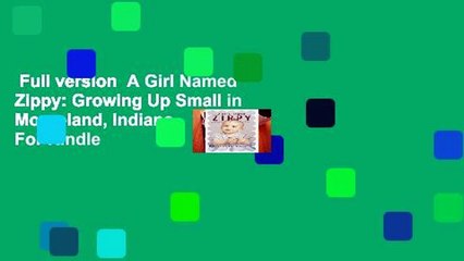 Full version  A Girl Named Zippy: Growing Up Small in Mooreland, Indiana  For Kindle