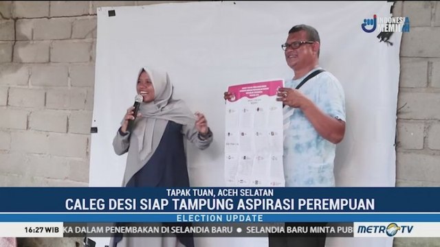 Caleg Desi Fitriani Galang Dukungan Kaum Perempuan di Aceh Selatan