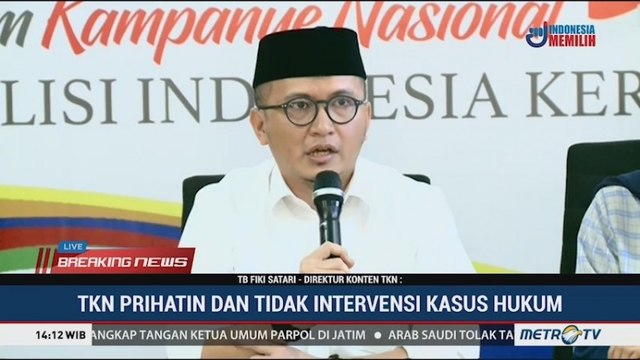 TKN: Penangkapan Romahurmuziy Tak Terkait Pilpres