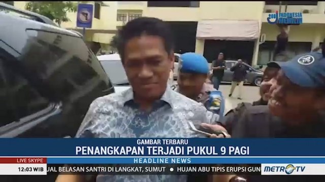 Ketum Parpol yang Terjerat OTT KPK Diperiksa di Mapolda Jatim