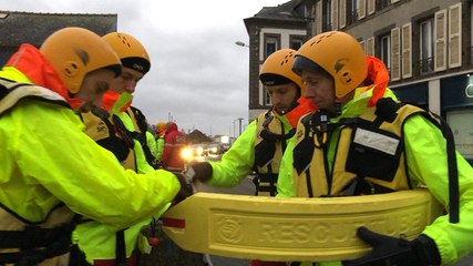 Entraînement de sauvetage côtier
