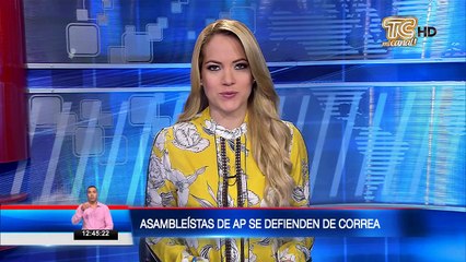Asambleístas de AP se defienden de Correa