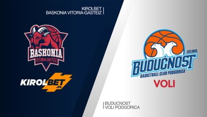 KIROLBET Baskonia Vitoria-Gasteiz - Buducnost VOLI Podgorica Highlights | EuroLeague RS Round 26