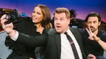 Milo Ventimiglia and Kate Beckinsale Appear in Bruno Mars Soap Opera on 'The Late Late Show' | Billboard News
