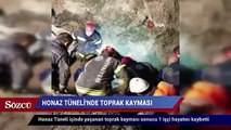 Tünel inşaatında göçük! Bir işçi hayatını kaybetti