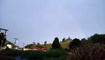 Internauta filma tempestade de raios em Santa Maria de Jetibá