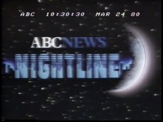ABC Nightline - March 24, 1980 - Debut Edition