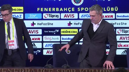 Fenerbahçe - Demir Grup Sivasspor maçının ardından - Ersun Yanal - İSTANBUL