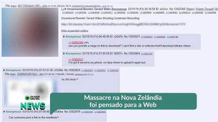 Massacre na Nova Zelândia foi pensado para a Web
