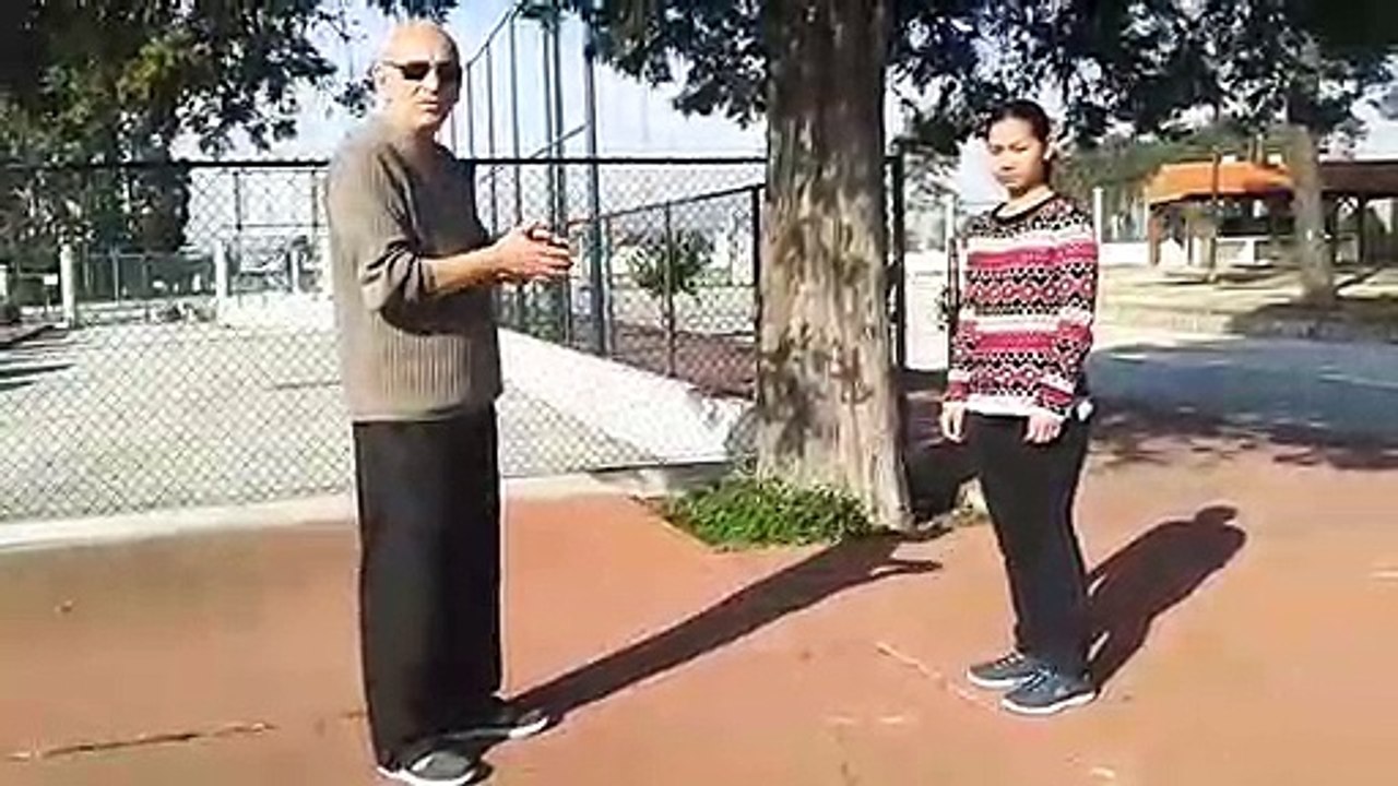 Self defense training with Pla