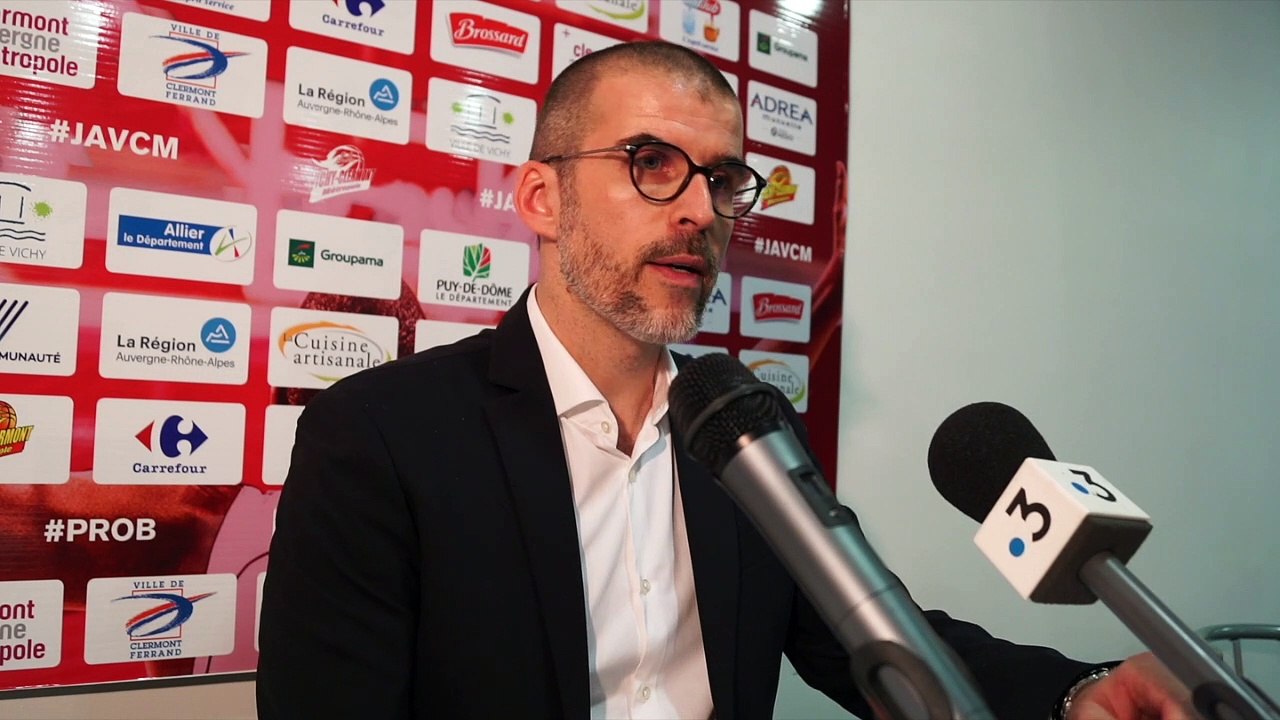 En conférence de presse : J.A.VCM / EVREUX (Pro B J22) 1/2