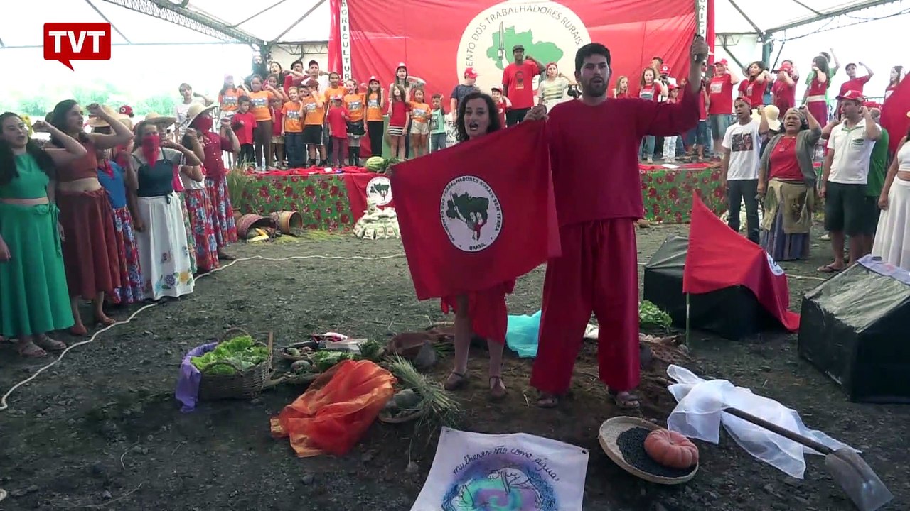 Arroz de festa. MST comemora colheita agroecológica em assentamento