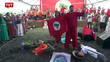 Arroz de festa. MST comemora colheita agroecológica em assentamento