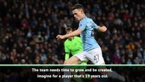 Foden needs time to grow - Guardiola