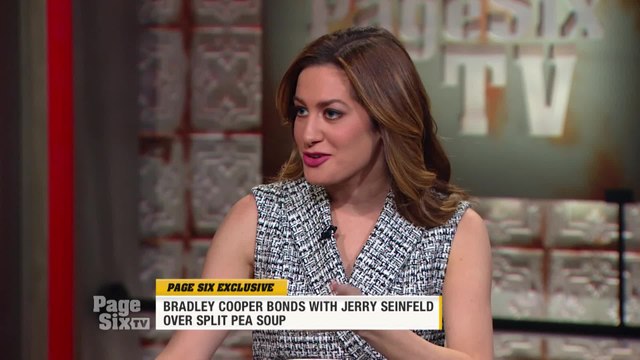 #BradleyCooper bonded with @JerrySeinfeld over split pea soup at @BrooklynDinerUS, and we are so here for this friendship! We have the inside story on #PageSixTV!