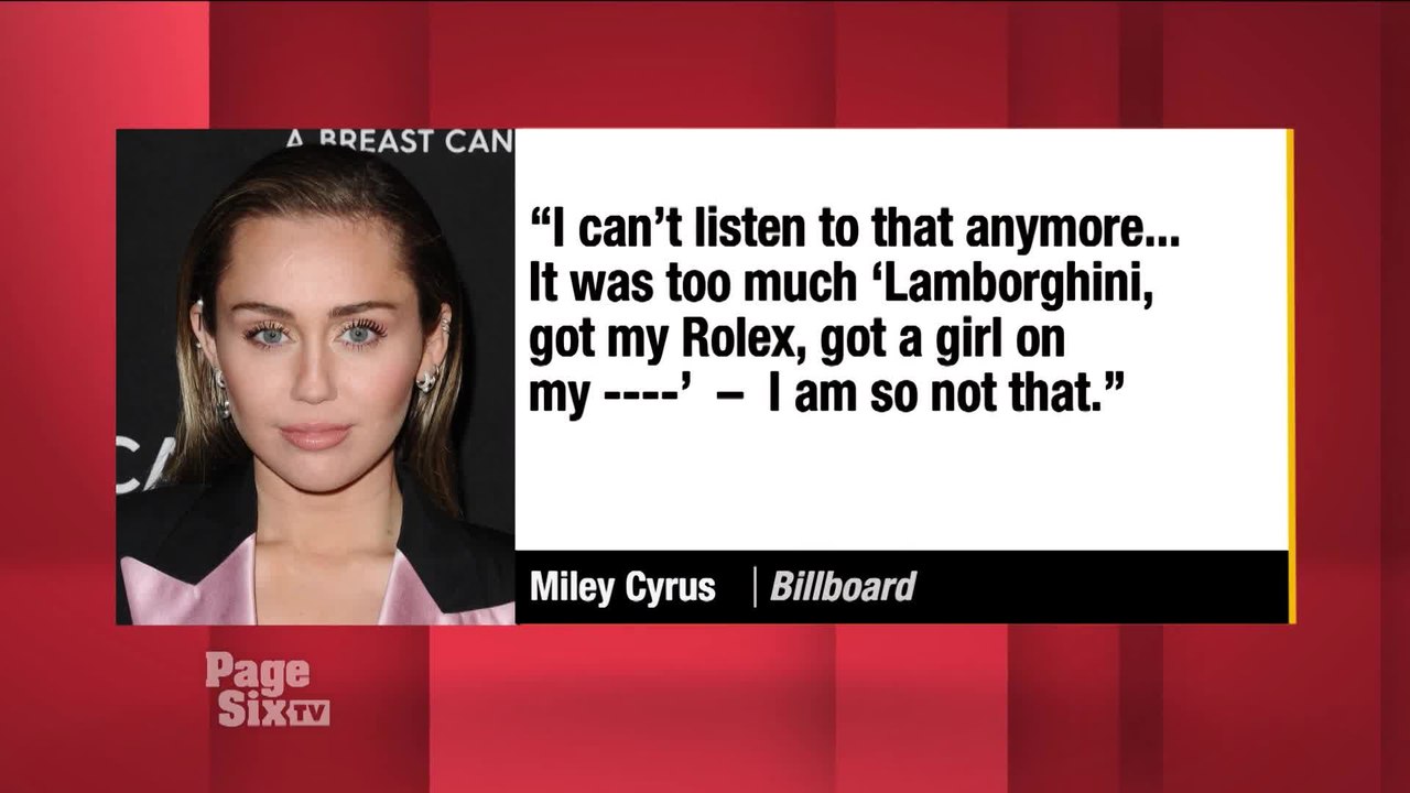 .@MileyCyrus is going back to hip-hop on her next album, but how does @angiemartinez feel about it? Tune in to #PageSixTV for her take!