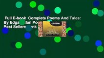 Full E-book  Complete Poems And Tales: By Edgar Allan Poe - Illustrated  Best Sellers Rank : #2