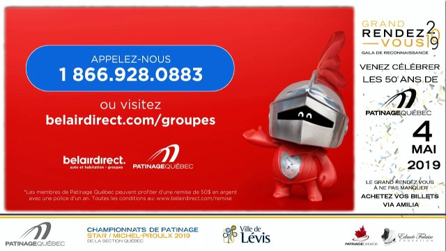 Championnats de patinage STAR/Michel-Proulx 2019 de la section Québec - Adulte Bronze Dames moins de 35 ans