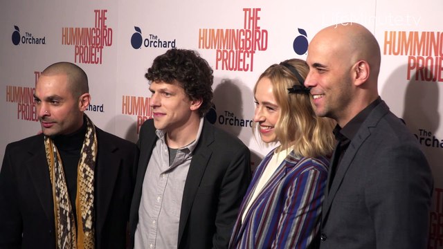 Jesse Eisenberg, Alexander Skarsgard and Salma Hayek Star in The Hummingbird Project