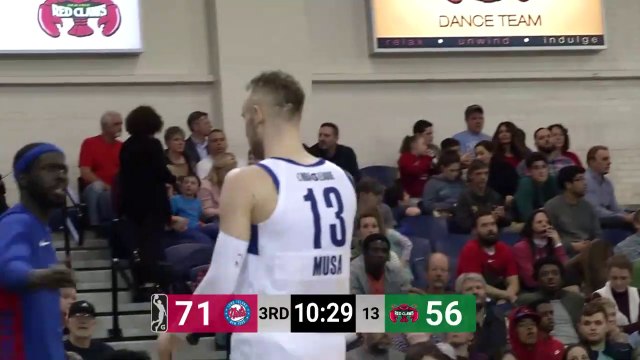 Dzanan Musa (34 points) Highlights vs. Maine Red Claws