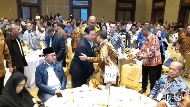 Pertemuan Elite BPN Dihadiri Prabowo-Sandi