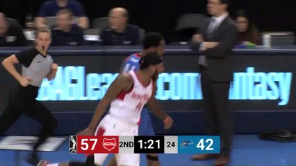 Julian Washburn Posts 18 points & 10 rebounds vs. Oklahoma City Blue