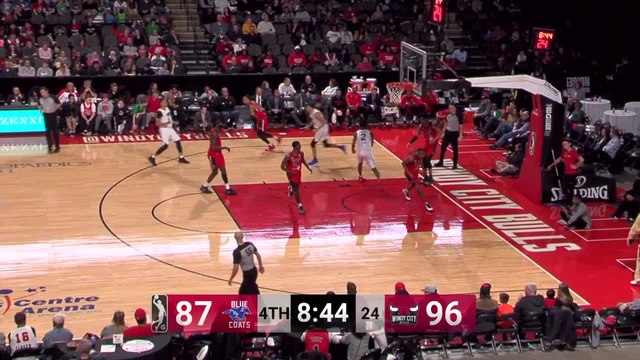 D.J. Hogg (11 points) Highlights vs. Windy City Bulls