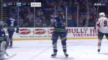 AHL: Springfield Thunderbirds 2, Utica Comets 1