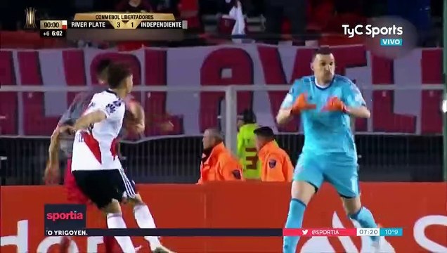 Copa Libertadores 2018 | Cuartos de Final - Vuelta | River 3-1 Independiente | Resumen Sportia