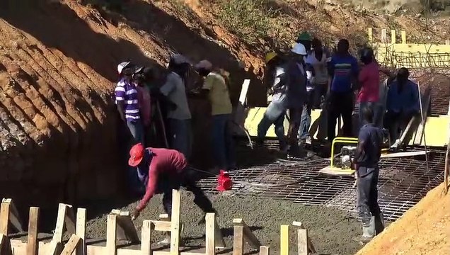 Eskew konnen safè plis pase 60 lane pa janm gen yon pwojè nan dimansyon Baraj Irigasyon sou rivyè Maryon an kap fèt an Ayiti nan moman an