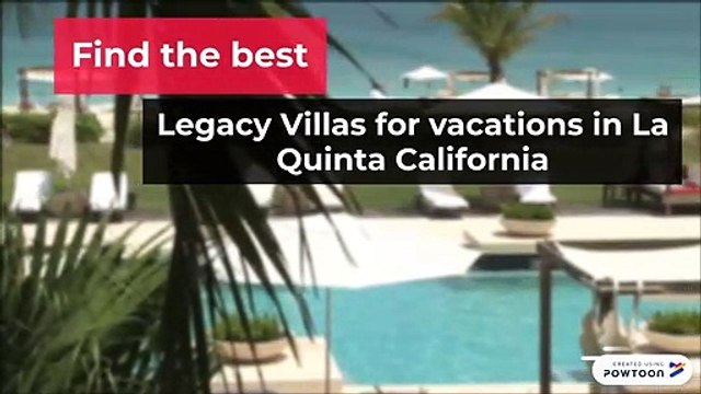 La Quinta Resort Palm Springs in California