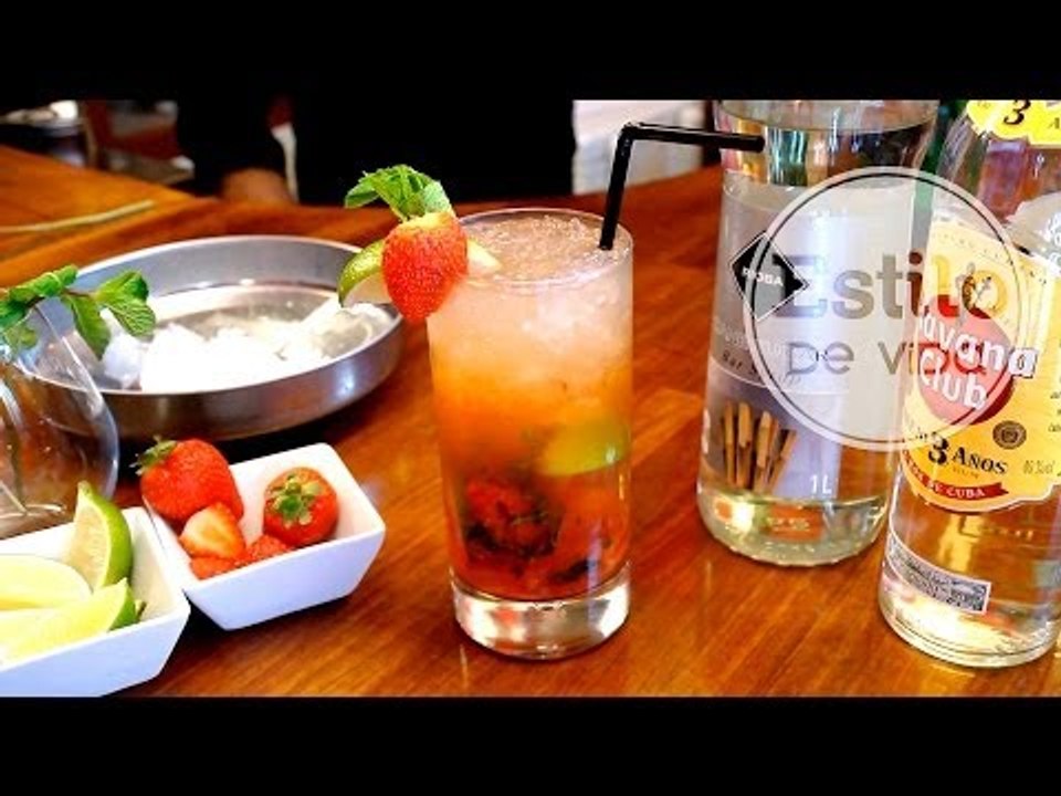 Mojito de fresa
