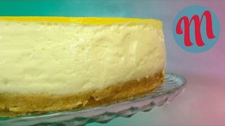 Tarta de queso y limón | RECETA FÁCIL SIN HORNO