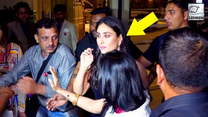 Kareena Kapoor's Assistant Behaves RUDELY With A Female Fan