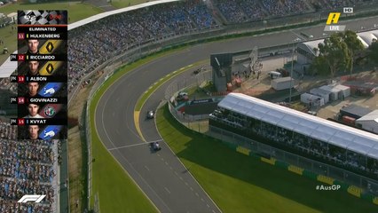 الخارجون من الجولة التأهيلية الثانية لسباق الجائزة الكبرى في ملبورن