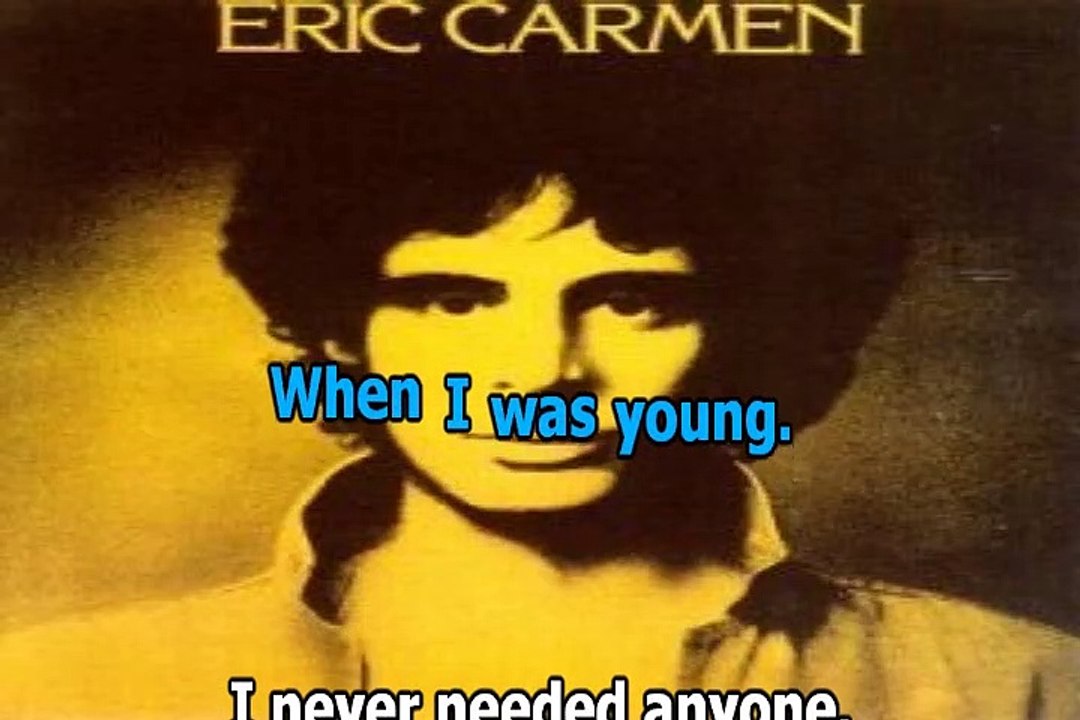 Eric Carmen - All by my self (karaoke)