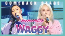 [ComeBack Stage] MAMAMOO - Waggy,  마마무 - 쟤가 걔야 Show Music core 20190316
