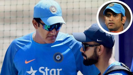 Anil Kumble unhappy with Virat Kohli 's experiments, Wanst MS Dhoni to bat at No. 4 | वनइंडिया हिंदी