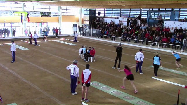 Troisième tour, tir rapide en double, Finales N2 Balaruc-les-Bains contre Saint-Martin en Haut, N1F Bièvre Isère II contre Saint-Vulbas II, Saint-Maurice l'Exil 2019