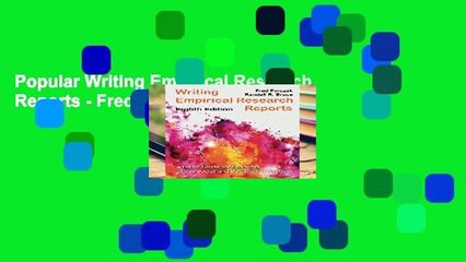 Popular Writing Empirical Research Reports - Fred Pyrczak