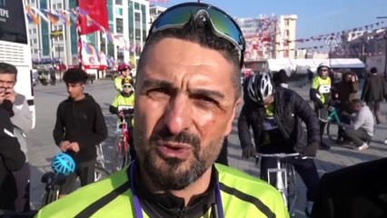 Liseliler bisikletleriyle Çanakkale'ye gidiyor - İSTANBUL