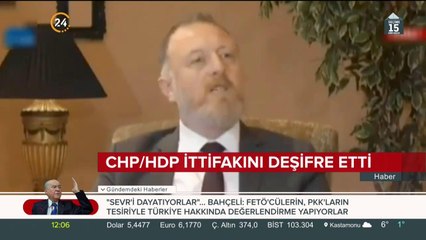 CHP/HDP ittifakını deşifre etti