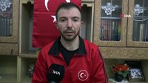 Silah arkadaşları Afrin Gazisi Didinmez’i unutmadı