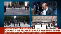 Report TV - Mirditori: 'Populli nuk ikën nga Tirana pa u larguar Edi Rama, do të rrimë këtu'