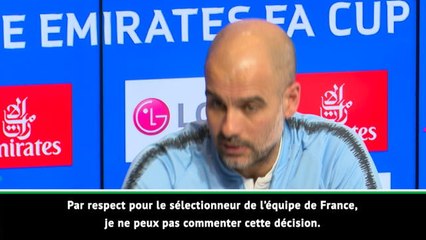 Laporte/Bleus - Guardiola respecte la décision de Deschamps