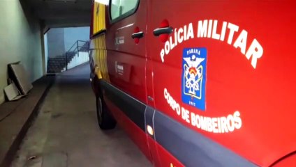 Vitima de queda de plano elevado é socorrida pelo Siate
