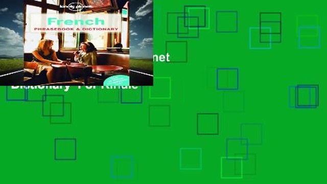 Full version Lonely Planet French Phrasebook Dictionary For Kindle