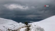 Siirt'te Kar Yağışı Nedeniyle Köylere Ulaşım Sağlanamıyor