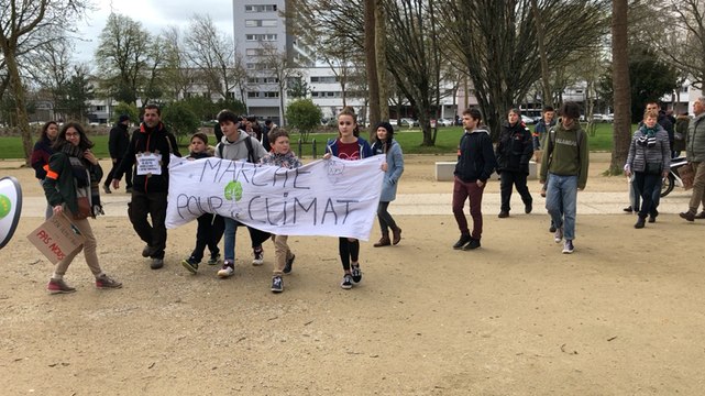 Le départ de la Marche pour le climat