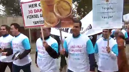 Sağlıklı yaşam için yürüdüler  - GAZİANTEP